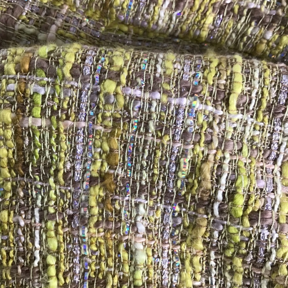 J Crew Skirt tweed skirt size 12 with iridescent threads - Picture 2 of 4